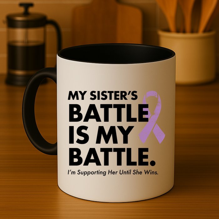 My Sisters Battle Is My Battle Lupus Mug