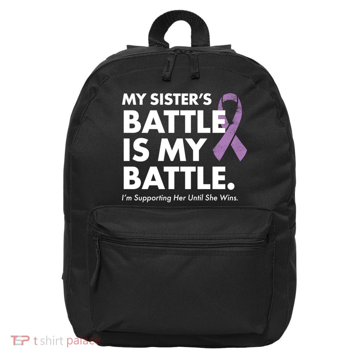 My Sisters Battle Is My Battle Lupus 16 in Basic Backpack