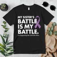 My Sisters Battle Is My Battle Lupus Premium T-Shirt