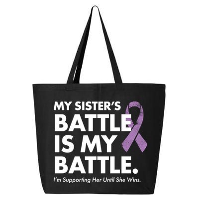 My Sisters Battle Is My Battle Lupus 25L Jumbo Tote