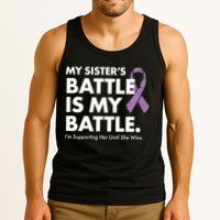 My Sisters Battle Is My Battle Lupus Tank Top