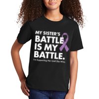 My Sisters Battle Is My Battle Lupus Kids T-Shirt