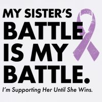 My Sisters Battle Is My Battle Lupus Garment-Dyed Sweatshirt