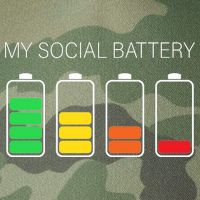 My Social Battery Legacy Tie Dye Trucker Hat