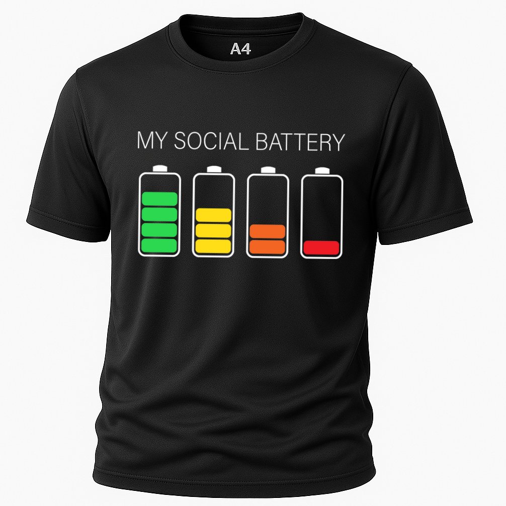My Social Battery Performance Shirt