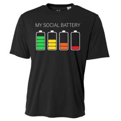 My Social Battery Cooling Performance Crew T-Shirt