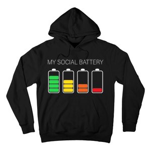 My Social Battery Hoodie