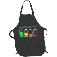 My Social Battery Apron