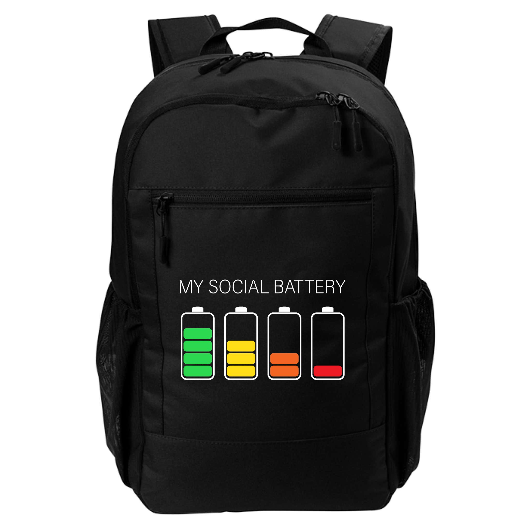 My Social Battery Backpack