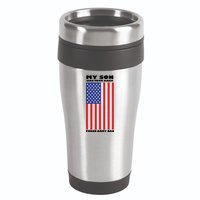 My Son Has Your Back Proud Army Dad 16oz Travel Tumbler
