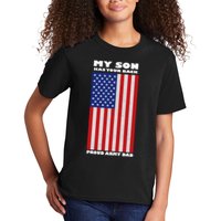 My Son Has Your Back Proud Army Dad Kids T-Shirt