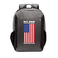 My Son Has Your Back Proud Army Dad Vector Backpack