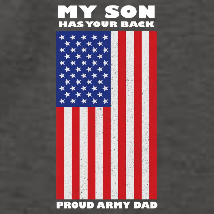 My Son Has Your Back Proud Army Dad Vector Backpack