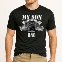 My Son Has Your Back Proud Army Dad USA Performance Shirt