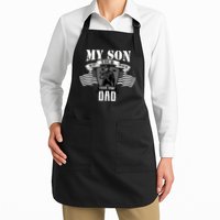 My Son Has Your Back Proud Army Dad USA Apron