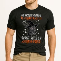 My Spirit Animal Is A Grumpy Black Cat That Hexes Annoying People Performance Shirt