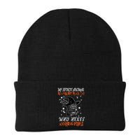 My Spirit Animal Is A Grumpy Black Cat That Hexes Annoying People Beanie