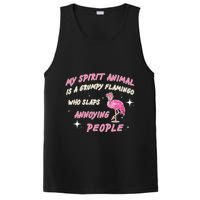 My Spirit Animal Is Grumpy Flamingo PosiCharge Competitor Tank