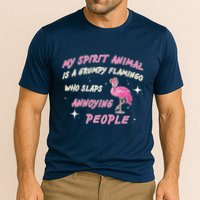 My Spirit Animal Is Grumpy Flamingo Performance Shirt