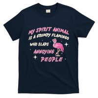 My Spirit Animal Is Grumpy Flamingo T-Shirt