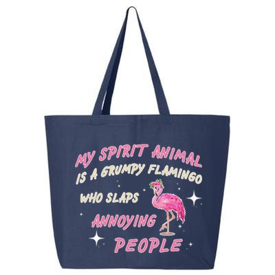 My Spirit Animal Is Grumpy Flamingo 25L Jumbo Tote