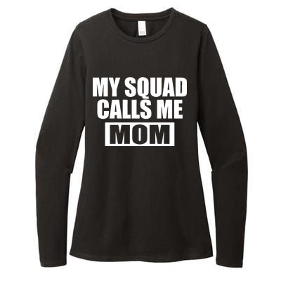 MY Squad Calls Me Mom Womens CVC Long Sleeve Shirt