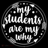 My Students Are My Why Performance Shirt