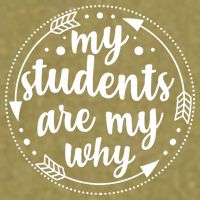 My Students Are My Why Garment-Dyed Women's Muscle Tee