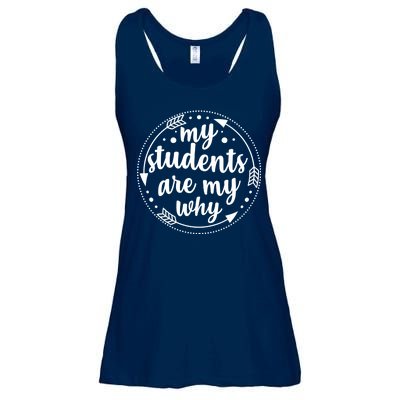 My Students Are My Why Ladies Essential Flowy Tank