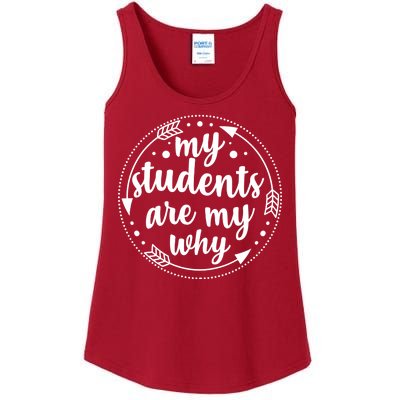 My Students Are My Why Ladies Essential Tank