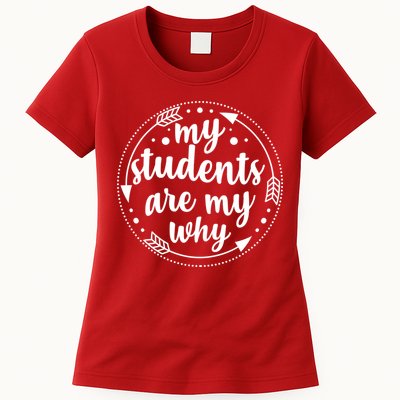 My Students Are My Why Womens T-Shirt