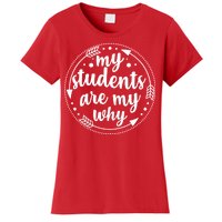 My Students Are My Why Women's T-Shirt