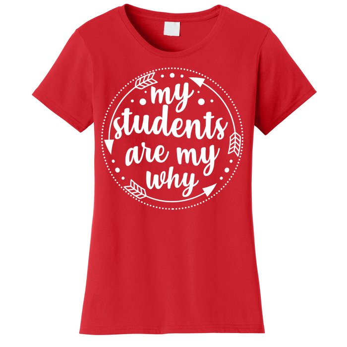 My Students Are My Why Women's T-Shirt