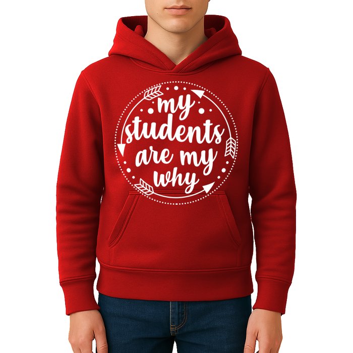 My Students Are My Why Kids Hoodie