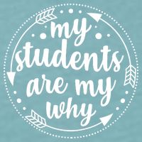 My Students Are My Why Sueded Cloud Jersey T-Shirt