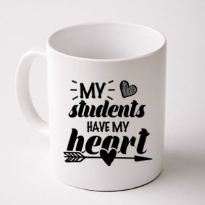 My Students Have My Heart Cute Teacher Coffee Mug