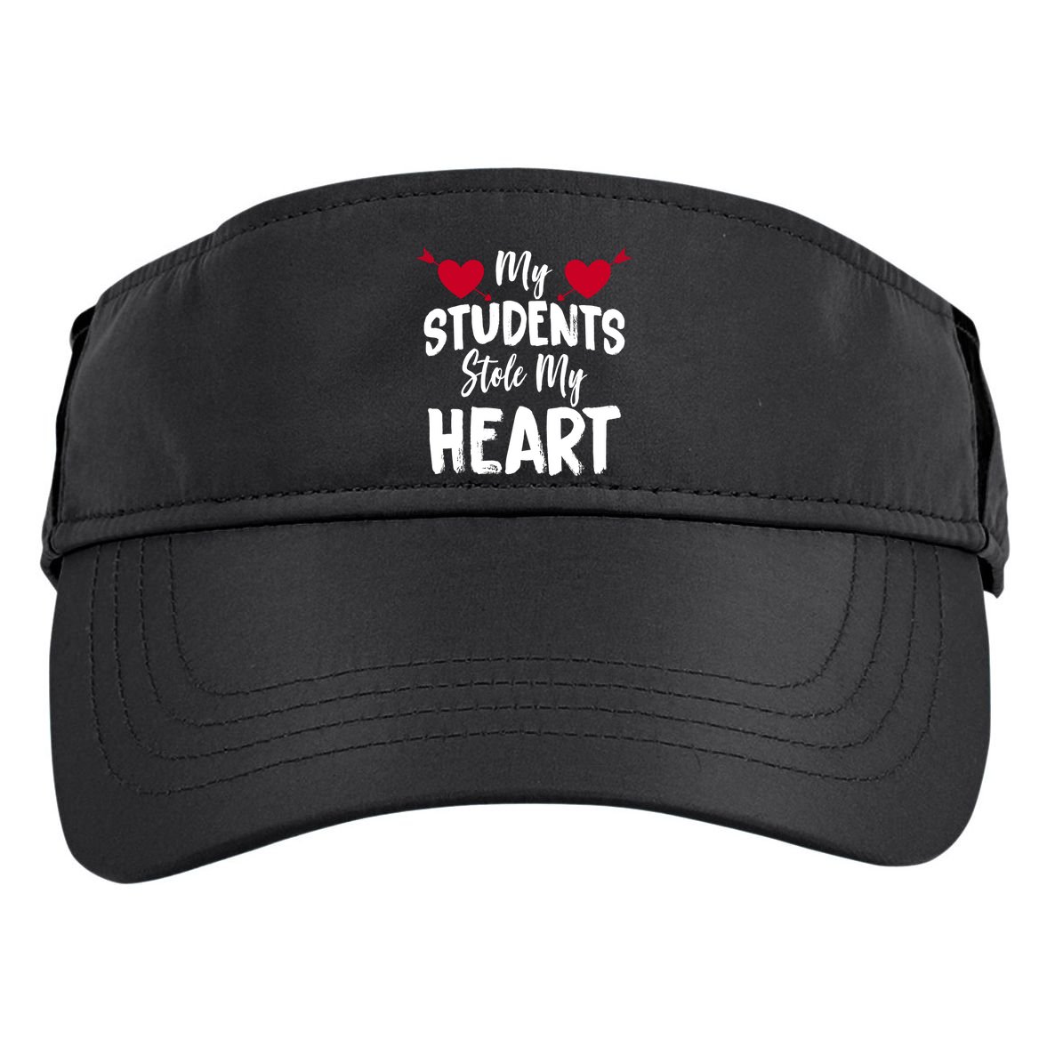 My Students Stole My Heart Adult Drive Performance Visor