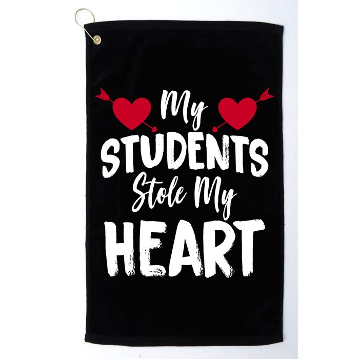 My Students Stole My Heart Golf Towel