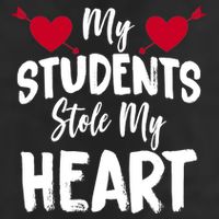 My Students Stole My Heart Golf Towel