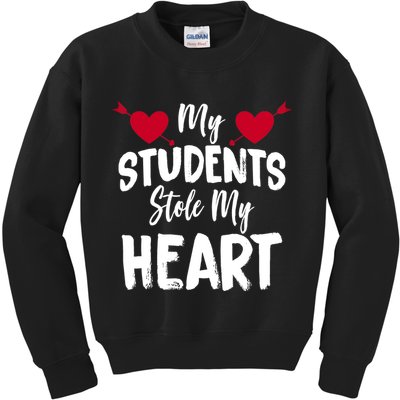 My Students Stole My Heart Kids Sweatshirt