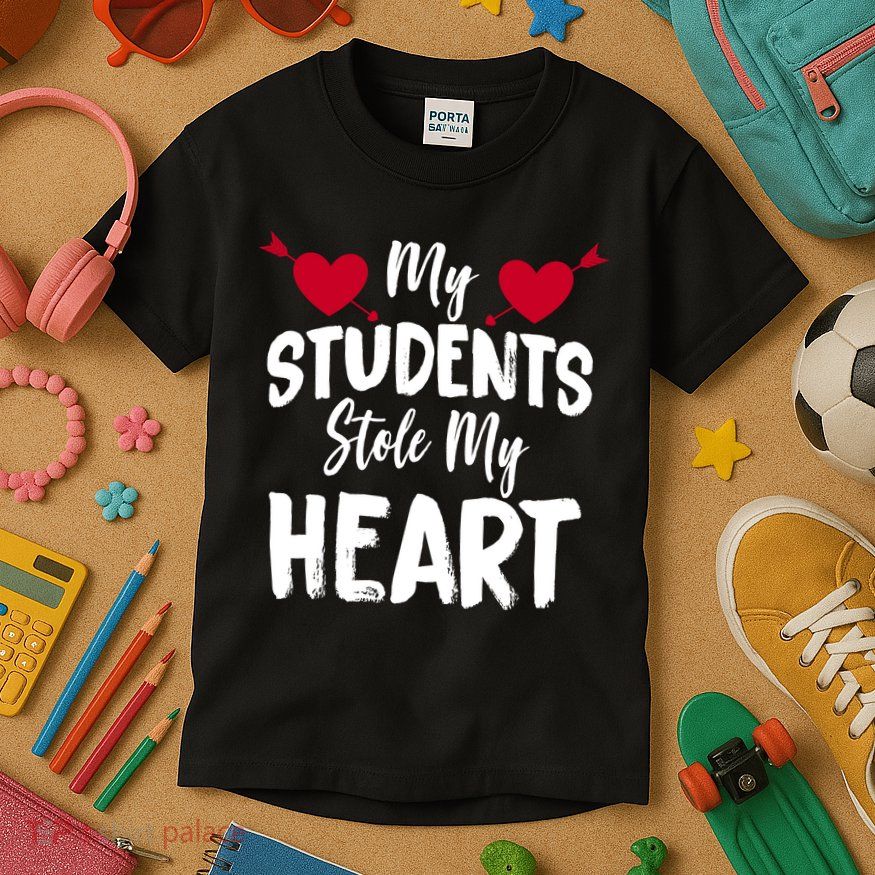 My Students Stole My Heart Kids T-Shirt