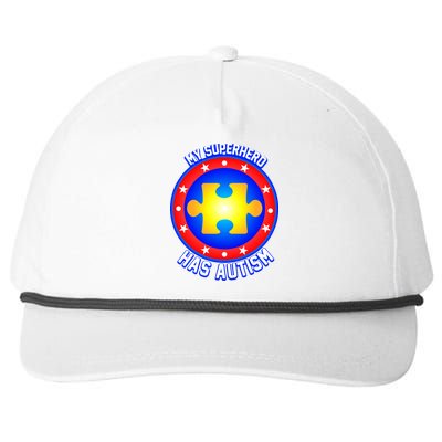 My Superhero Has Autism Snapback Five-Panel Rope Hat