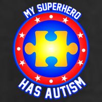My Superhero Has Autism Adult Drive Performance Visor