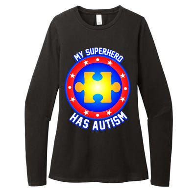 My Superhero Has Autism Womens CVC Long Sleeve Shirt