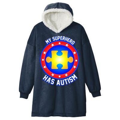 My Superhero Has Autism Hooded Wearable Blanket