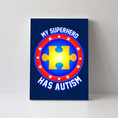 My Superhero Has Autism Canvas