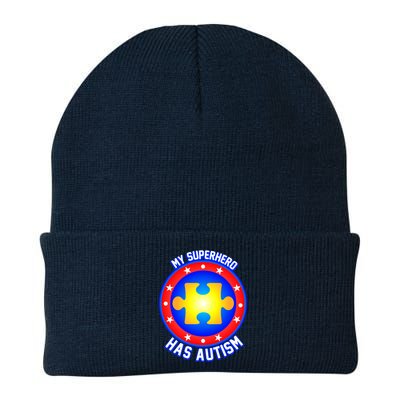 My Superhero Has Autism Knit Cap Winter Beanie