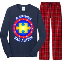 My Superhero Has Autism Long Sleeve Pajama Set