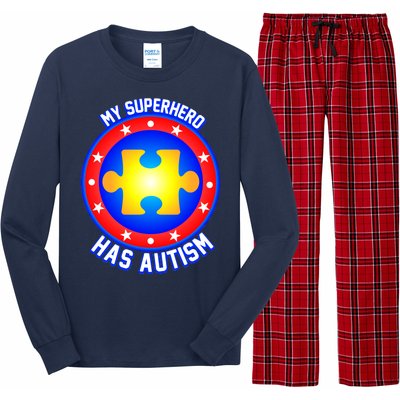 My Superhero Has Autism Long Sleeve Pajama Set