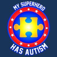 My Superhero Has Autism 16 in Basic Backpack
